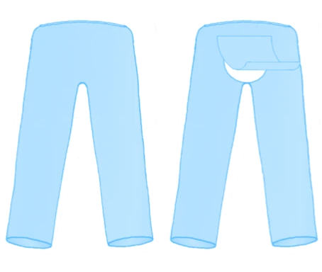 Pantalone Lungo per Endoscopia (cod. 0071160)